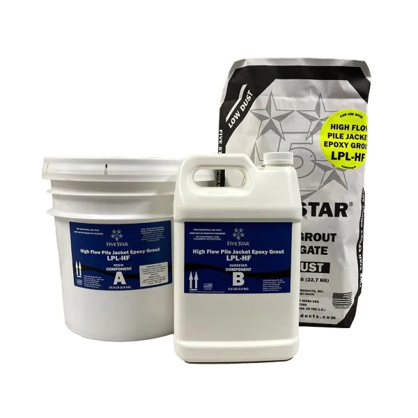Five Star High Flow Pile Jacket Epoxy Grout LPL-HF